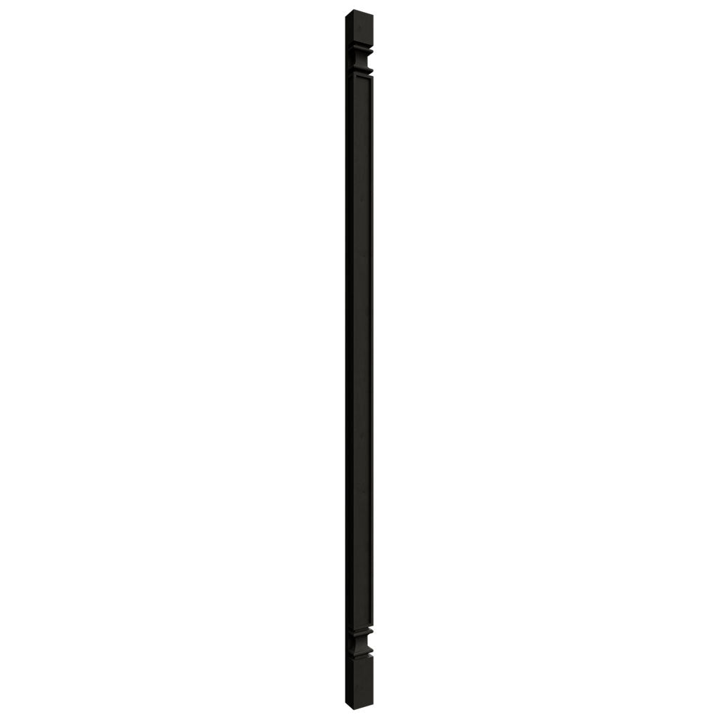 Fabuwood Allure Galaxy Pitch Black 3" W X 90" H X 1 1/2" D Plain Tall Pilaster