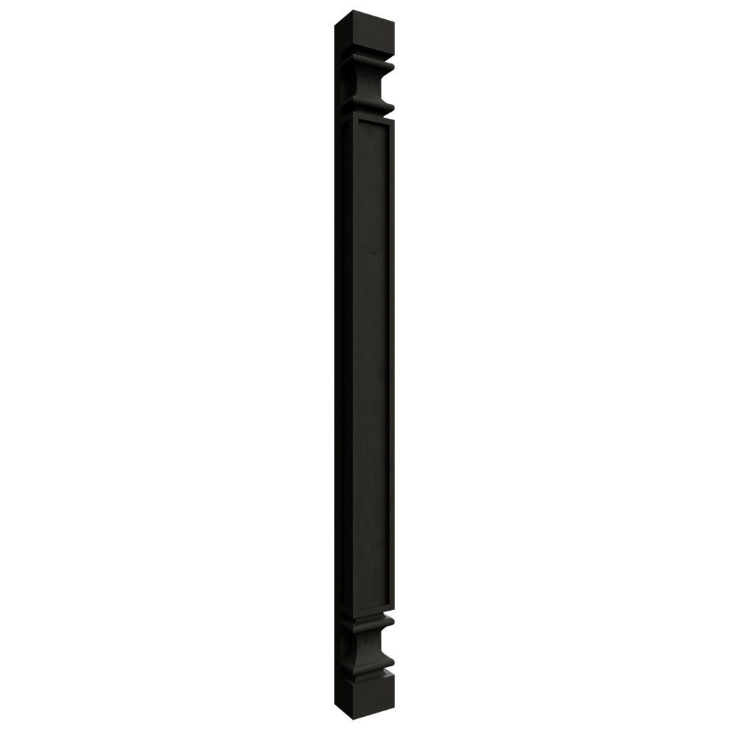 Fabuwood Allure Galaxy Pitch Black 3" W X 42" H X 1 1/2" D Plain Wall Pilaster