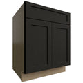 Fabuwood Allure Galaxy Cobblestone 27" W X 34 1/2" H X 24" D Double Door Sink Base Cabinet