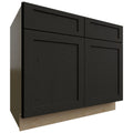 Fabuwood Allure Galaxy Cobblestone 39" W X 34 1/2" H X 24" D Double Door Sink Base Cabinet