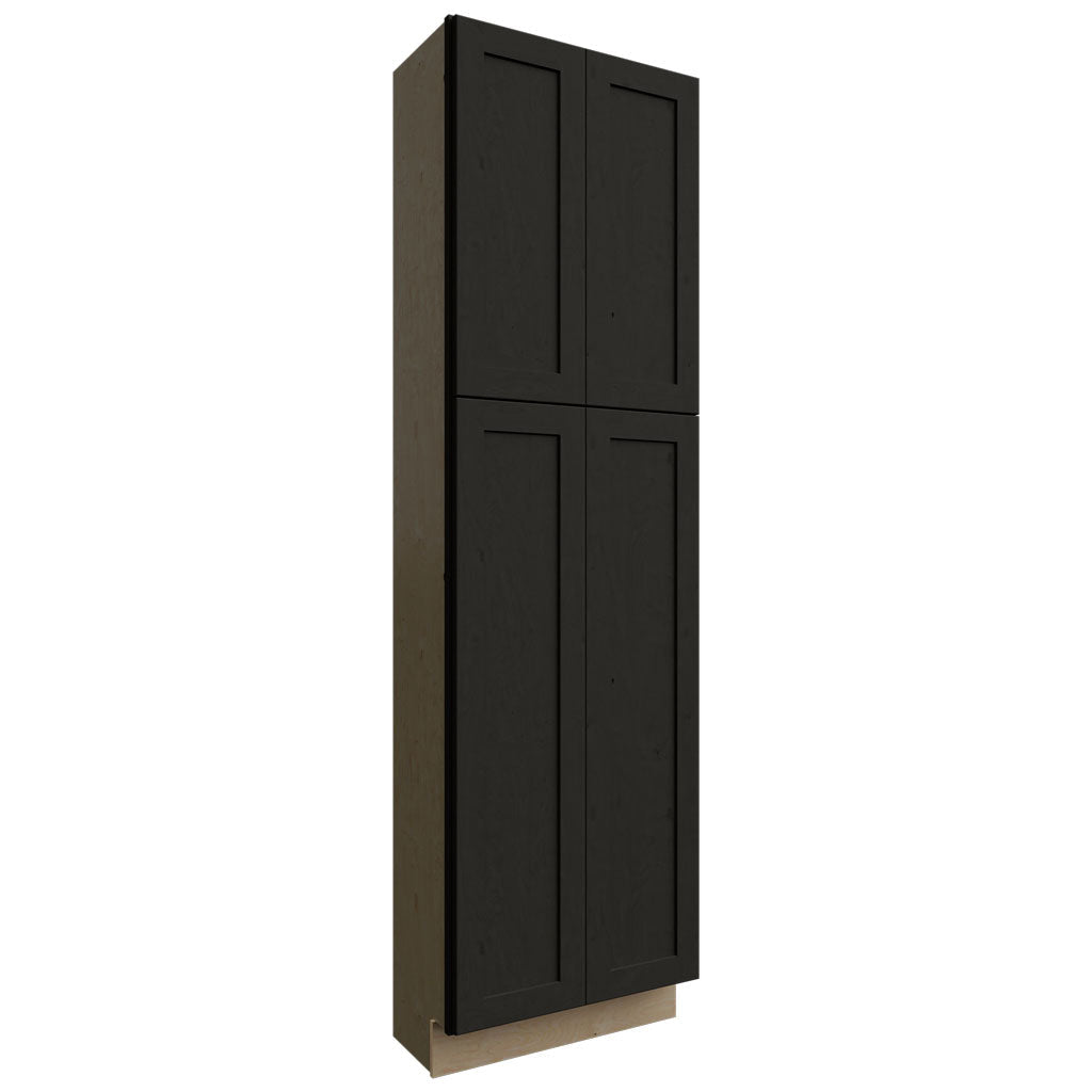 Fabuwood Allure Galaxy Cobblestone 24" W X 84" H X 12" D Tall Pantry Cabinet