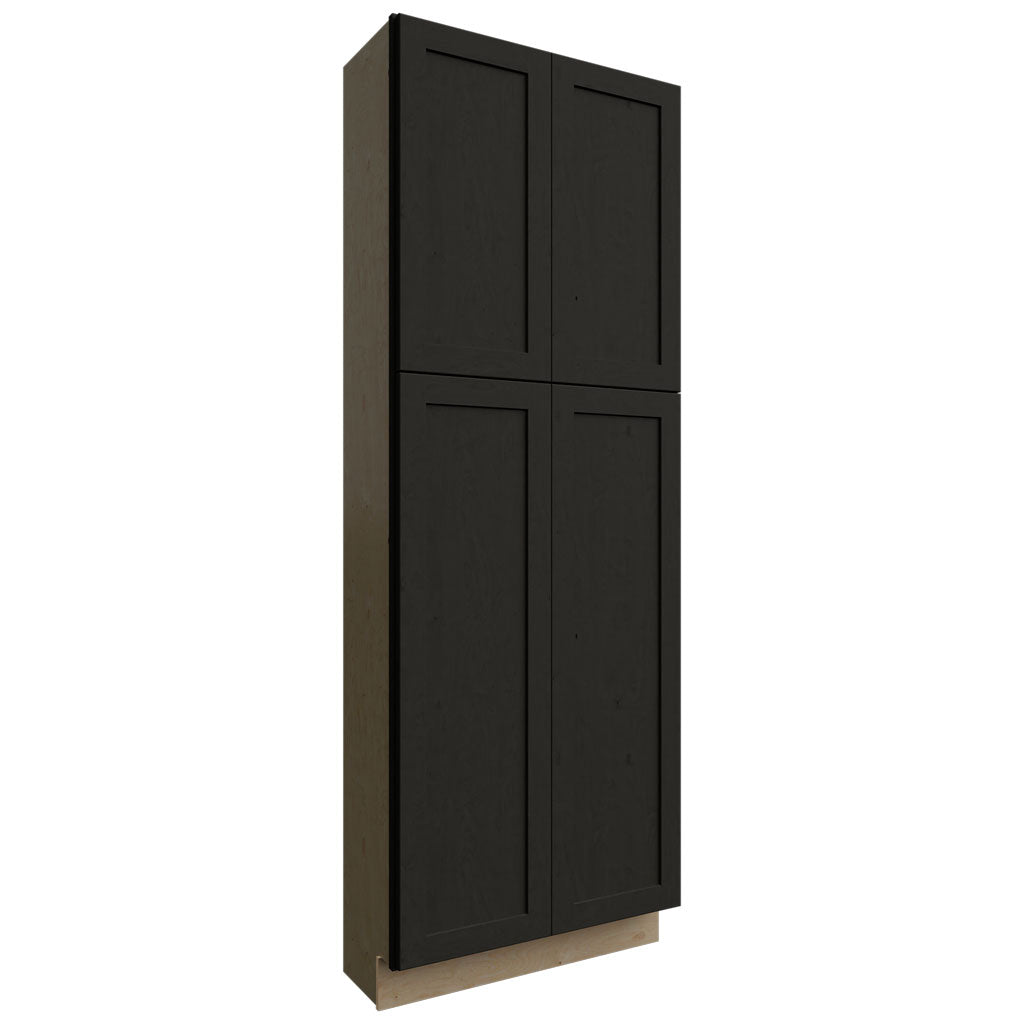 Fabuwood Allure Galaxy Cobblestone 30" W X 84" H X 12" D Tall Pantry Cabinet