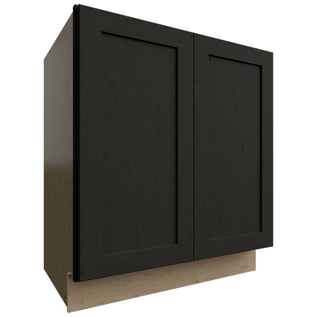 Fabuwood Allure Galaxy Pitch Black 30" W X 34 1/2" H X 21" D Full Height Single Door Cabinet