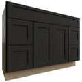 Fabuwood Allure Galaxy Cobblestone 48" W X 34 1/2" H X 21" D Vanity Combo Single Sink W/4 Drawers Cabinet