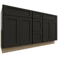 Fabuwood Allure Galaxy Cobblestone 60" W X 34 1/2" H X 21" D Vanity Combo Double Sink Cabinet
