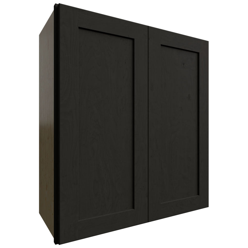 Fabuwood Allure Galaxy Cobblestone 27" W X 30" H X 12" D Double Door Wall Cabinet