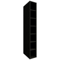 Fabuwood Allure Galaxy Cobblestone 06" W X 42" H X 12" D Wall Wine Cube