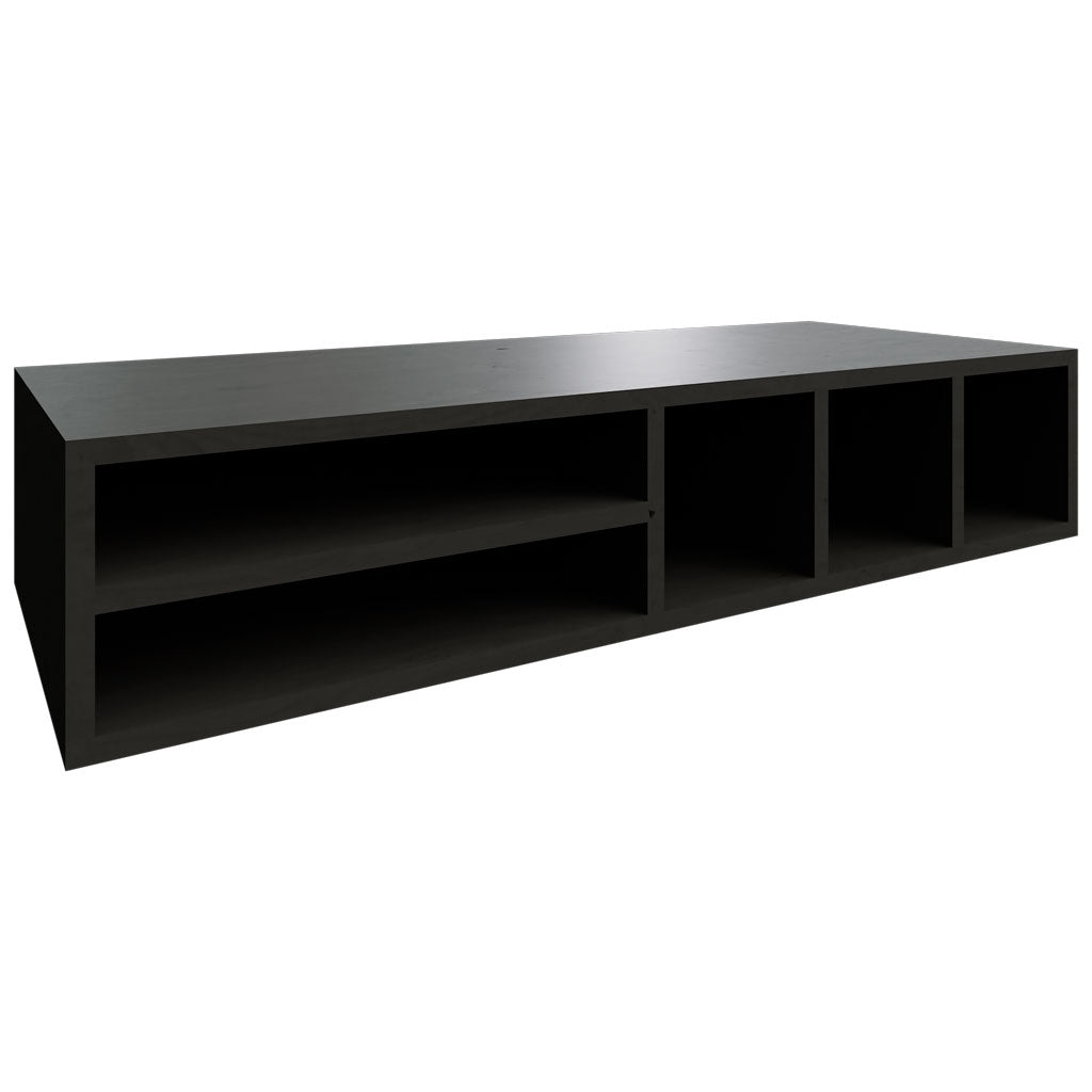 Fabuwood Allure Galaxy Pitch Black 30" W X 06" H X 12" D Wine Organiser Cabinet
