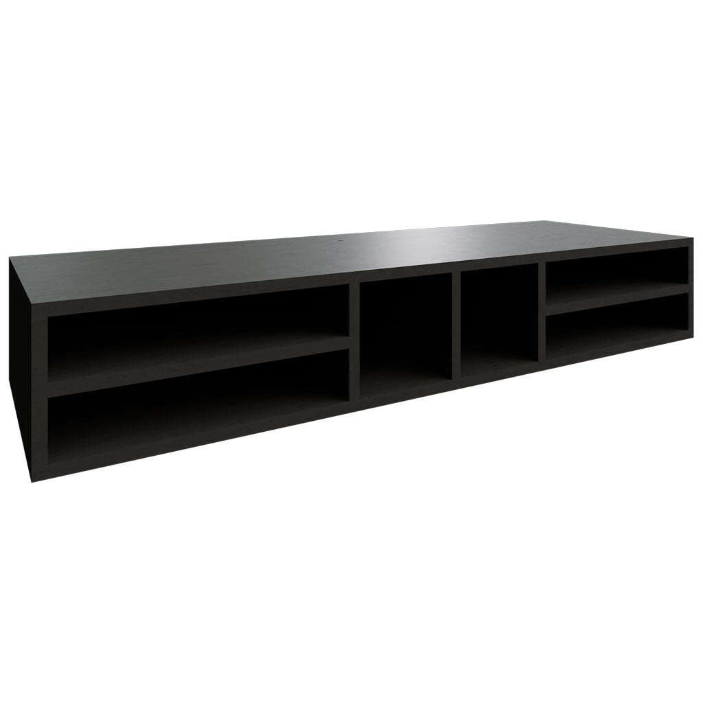 Fabuwood Allure Galaxy Pitch Black 36" W X 06" H X 12" D Wine Organiser Cabinet