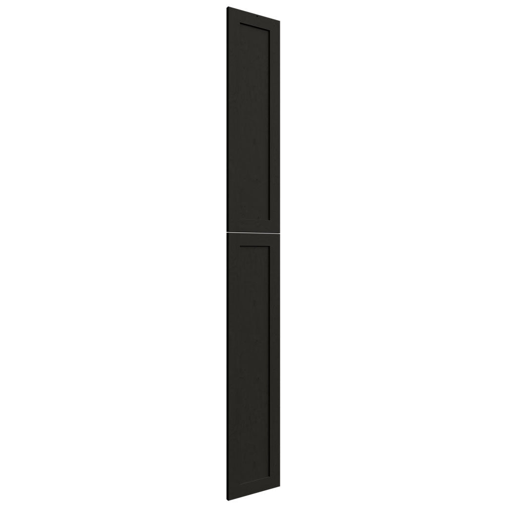 Fabuwood Allure Galaxy Pitch Black 11 3/4" W X 90 3/4" H X 3/4" D Wainscot Panel