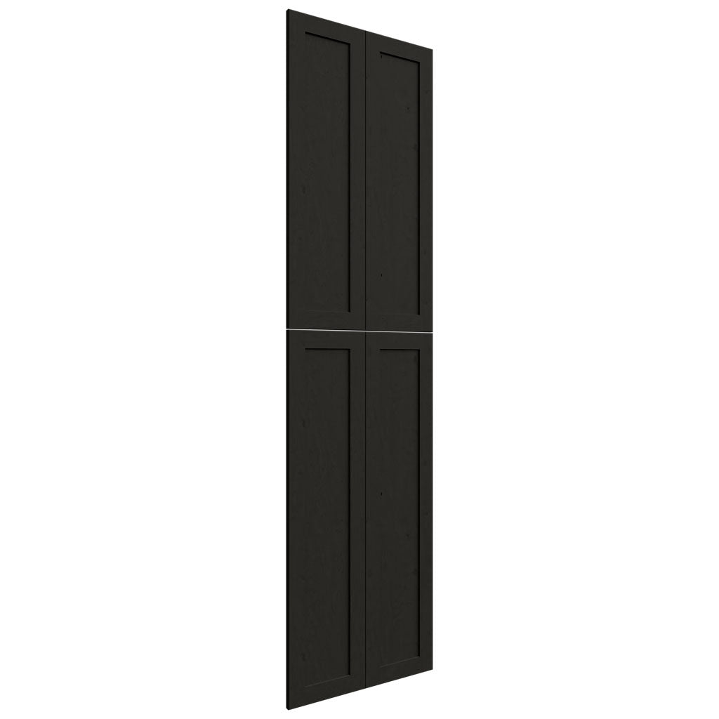 Fabuwood Allure Galaxy Pitch Black 23 1/2" W X 90 3/4" H X 3/4" D Wainscot Panel