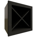Fabuwood Allure Galaxy Cobblestone 15" W X 15" H X 12" D Wall Wine Rack