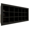 Fabuwood Allure Galaxy Cobblestone 36" W X 18" H X 12" D Wall Wine Rack
