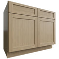 Fabuwood Allure Galaxy Desert Oak 42" W X 34 1/2" H X 24" D Double Doors/Double Drawers Base Cabinet
