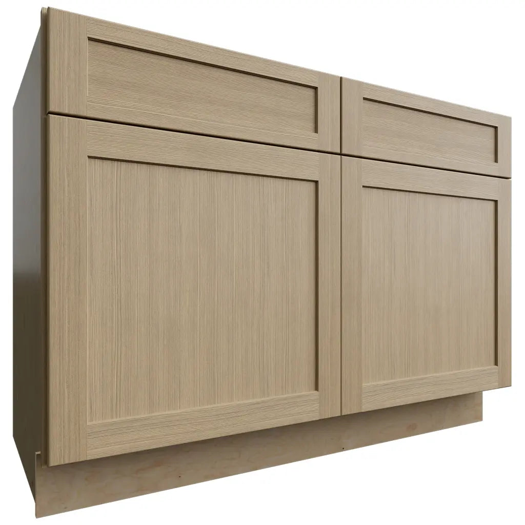 Fabuwood Allure Galaxy Desert Oak 48" W X 34 1/2" H X 24" D Double Doors/Double Drawers Base Cabinet