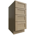 Fabuwood Allure Galaxy Desert Oak 15" W X 34 1/2" H X 24" D 4 Drawer Base Cabinet