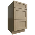 Fabuwood Allure Galaxy Desert Oak 18" W X 34 1/2" H X 24" D 3 Drawer Base Cabinet