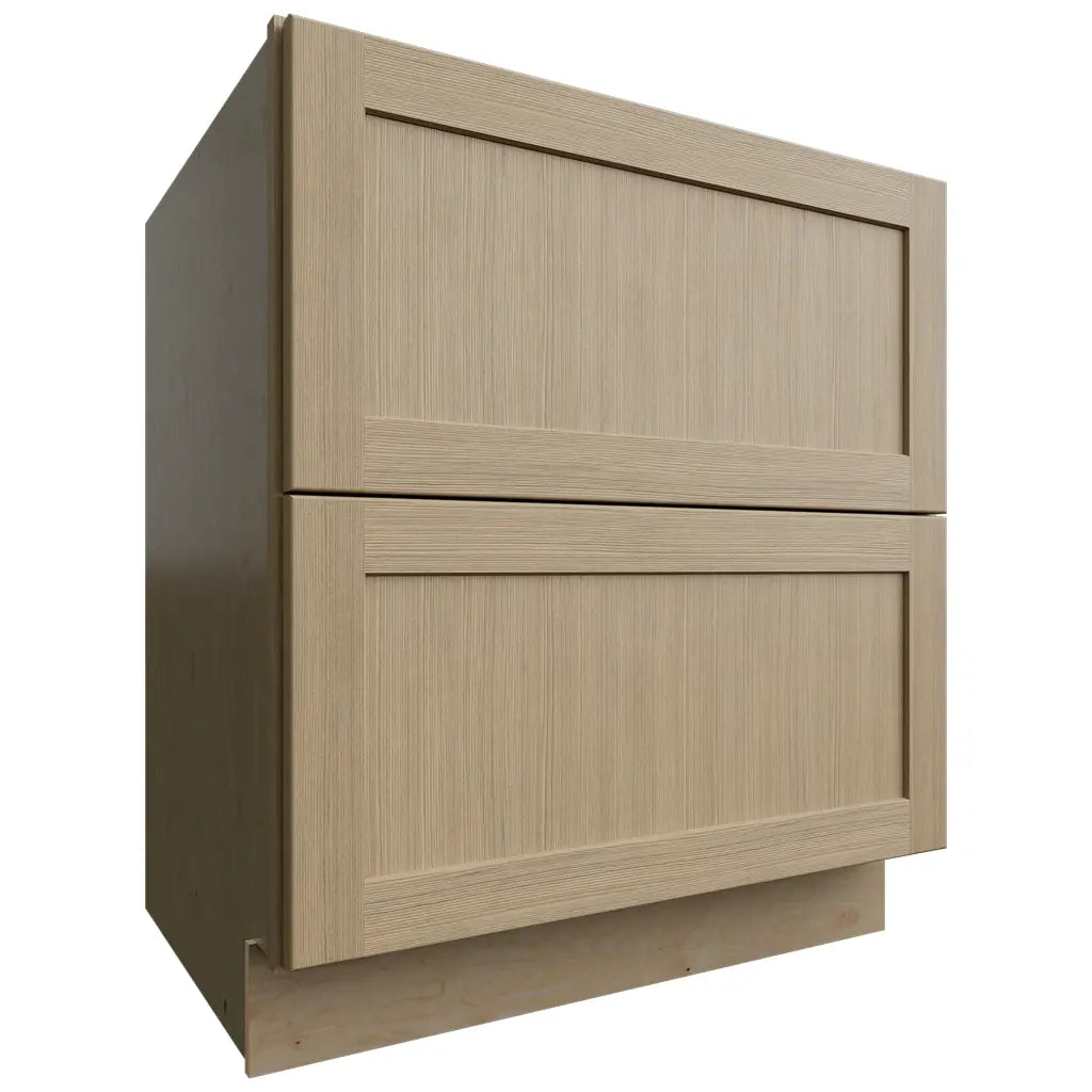 Fabuwood Allure Galaxy Desert Oak 30" W X 34 1/2" H X 24" D 2 Drawer Base Cabinet