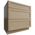 Fabuwood Allure Galaxy Desert Oak 33" W X 34 1/2" H X 24" D 3 Drawer Base Cabinet