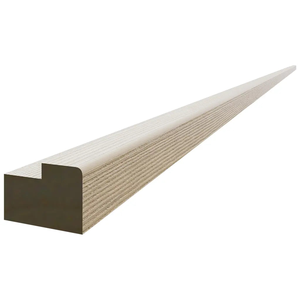 Fabuwood Allure Galaxy Desert Oak 96" W X 1" H X 1 1/2" D Light Rail Molding
