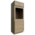 Fabuwood Allure Galaxy Desert Oak 33" W X 84" H X 24" D Single Oven Tall Cabinet