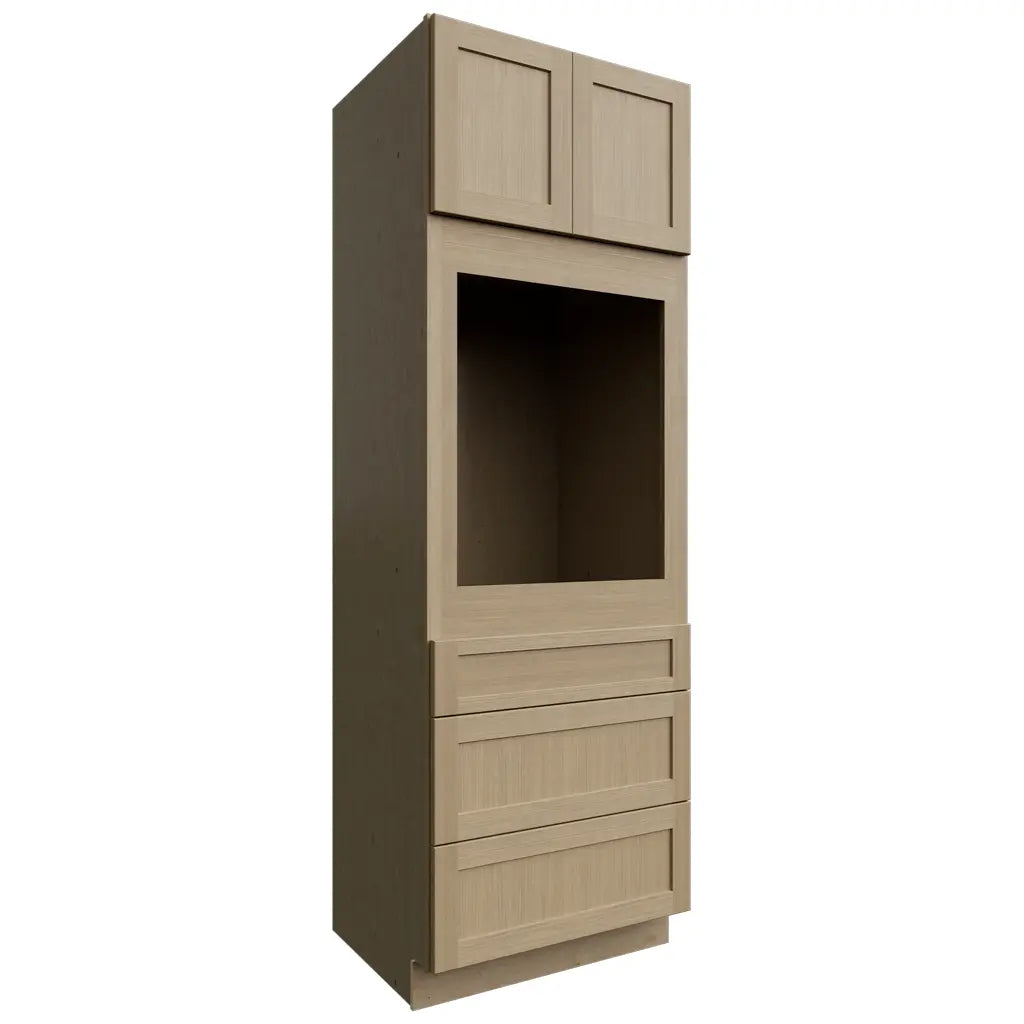 Fabuwood Allure Galaxy Desert Oak 33" W X 90" H X 24" D Single Oven Tall Cabinet