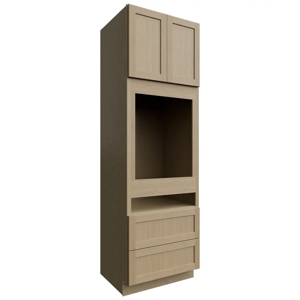 Fabuwood Allure Galaxy Desert Oak 33" W X 96" H X 24" D Combo Oven Tall Cabinet