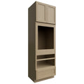 Fabuwood Allure Galaxy Desert Oak 33" W X 96" H X 24" D Double Oven Tall Cabinet