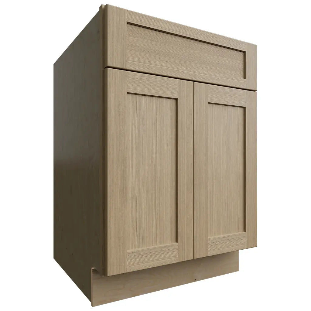 Fabuwood Allure Galaxy Desert Oak 24" W X 34 1/2" H X 24" D Double Door Sink Base Cabinet