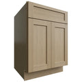 Fabuwood Allure Galaxy Desert Oak 24" W X 34 1/2" H X 24" D Double Door Sink Base Cabinet