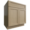 Fabuwood Allure Galaxy Desert Oak 30" W X 34 1/2" H X 24" D Double Door Sink Base Cabinet