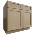 Fabuwood Allure Galaxy Desert Oak 36" W X 34 1/2" H X 24" D Double Door Sink Base Cabinet
