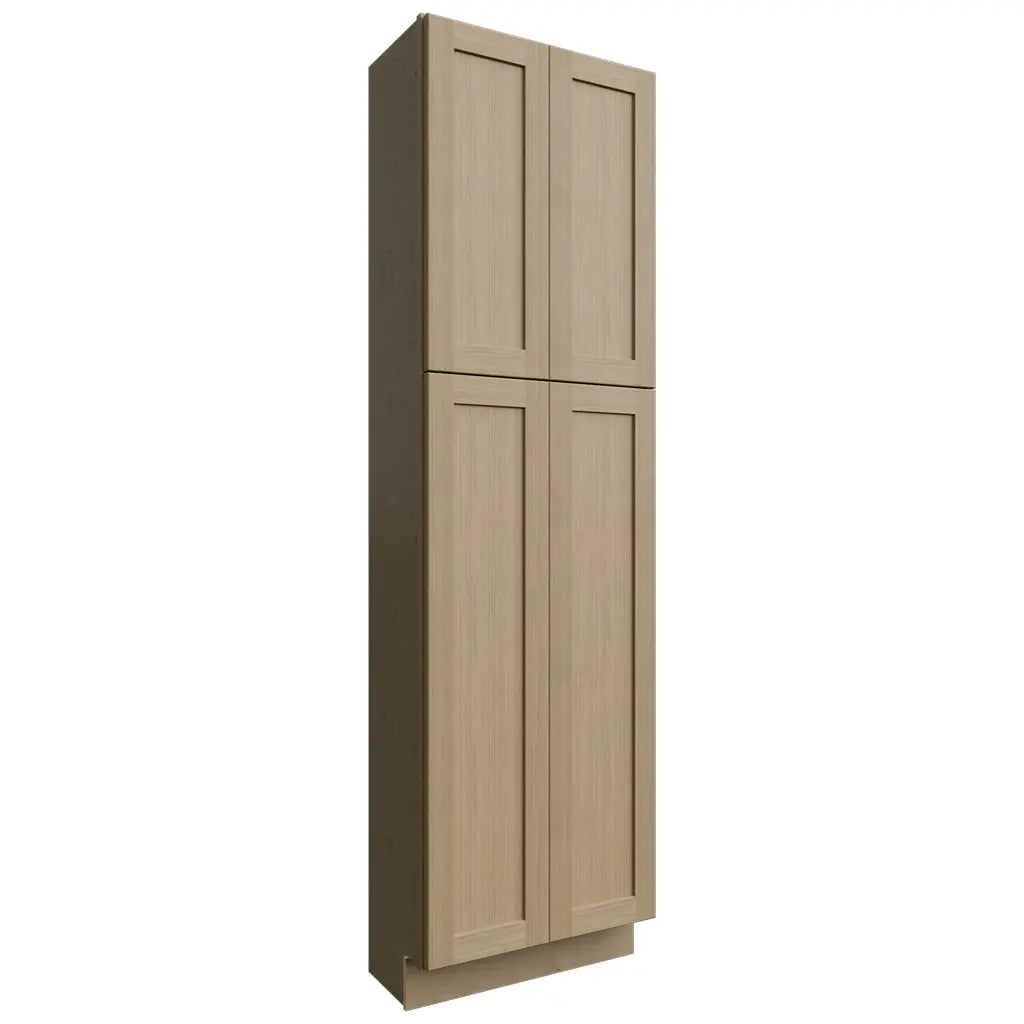 Fabuwood Allure Galaxy Desert Oak 24" W X 84" H X 12" D Tall Pantry Cabinet