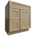Fabuwood Allure Galaxy Desert Oak 30"W Vanity Combo Single Sink w/ 1 Door And 2 Drawers