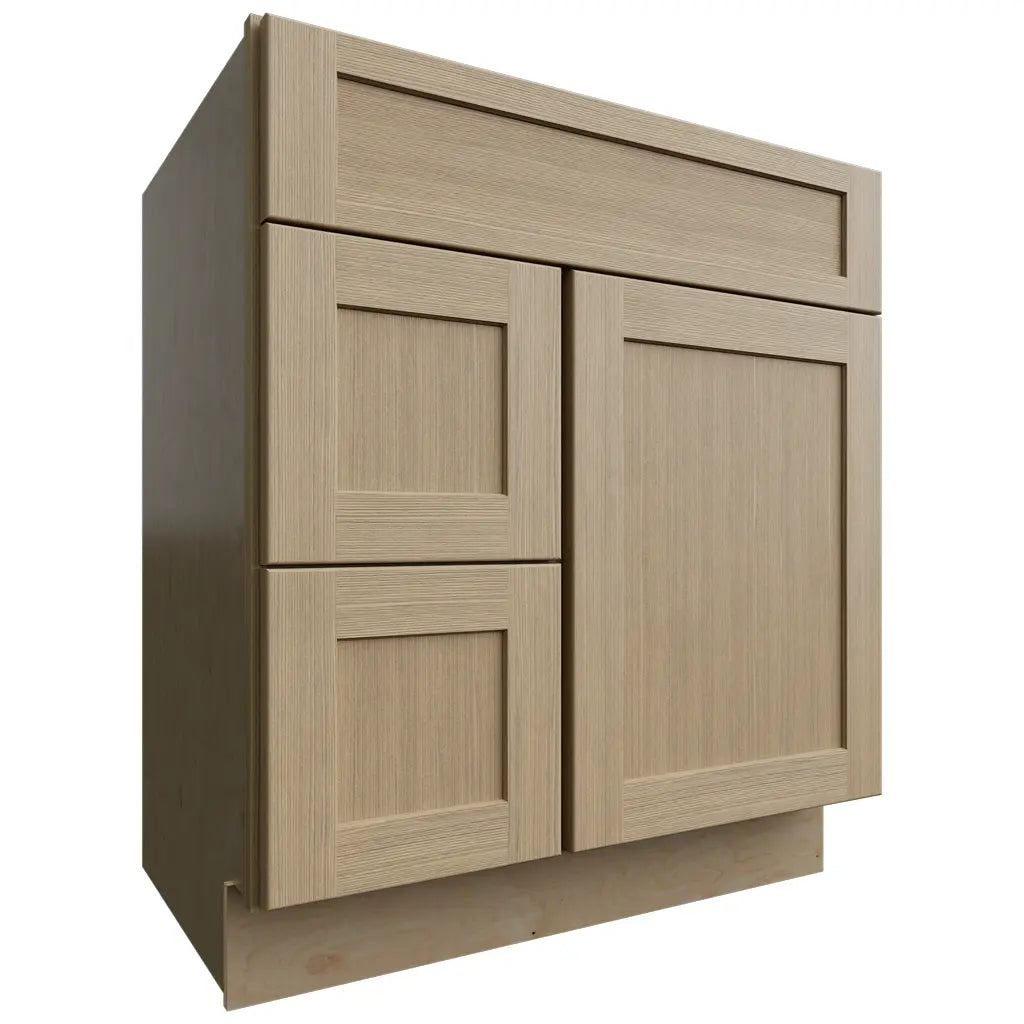 Fabuwood Allure Galaxy Desert Oak 30"W Vanity Combo Single Sink w/ 1 Door And 2 Drawers
