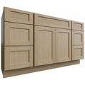 Fabuwood Allure Galaxy Desert Oak 60" W X 34 1/2" H X 21" D Vanity Combo Single Sink Cabinet