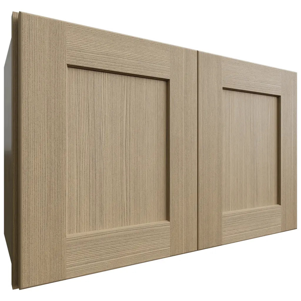 Fabuwood Allure Galaxy Desert Oak 24" W X 15" H X 12" D Double Door Wall Cabinet