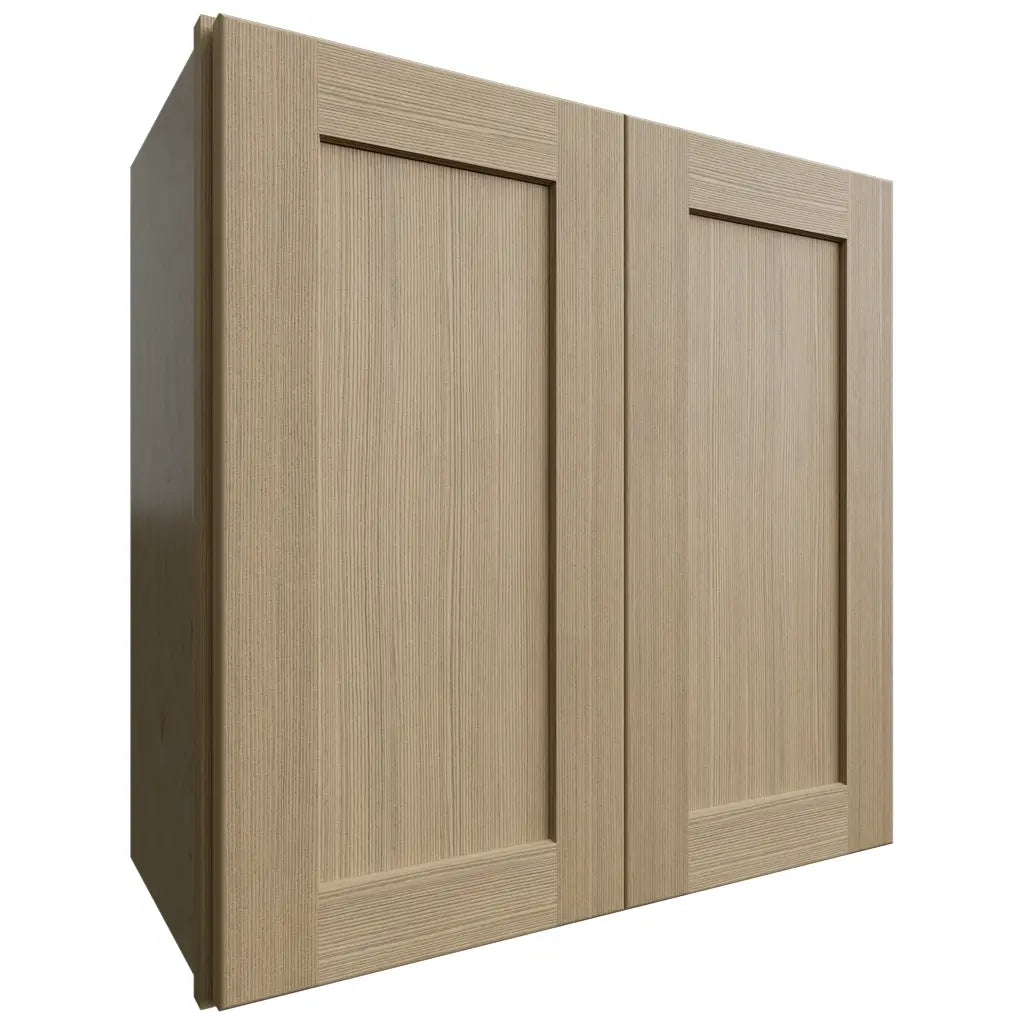 Fabuwood Allure Galaxy Desert Oak 24" W X 24" H X 12" D Double Door Wall Cabinet