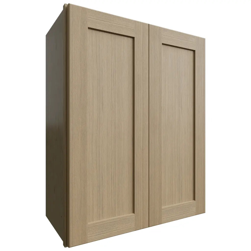 Fabuwood Allure Galaxy Desert Oak 24" W X 30" H X 12" D Double Door Wall Cabinet