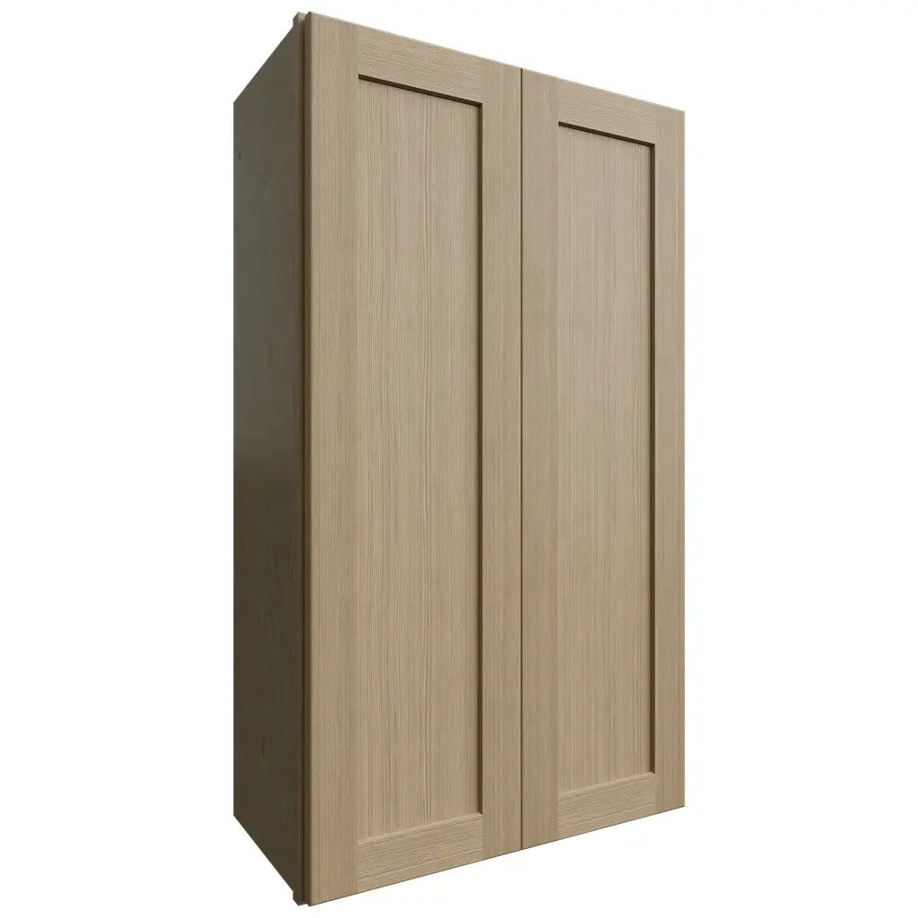 Fabuwood Allure Galaxy Desert Oak 24" W X 42" H X 12" D Double Door Wall Cabinet