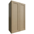 Fabuwood Allure Galaxy Desert Oak 24" W X 42" H X 12" D Double Door Wall Cabinet