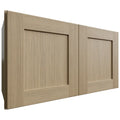 Fabuwood Allure Galaxy Desert Oak 27" W X 15" H X 12" D Double Door Wall Cabinet