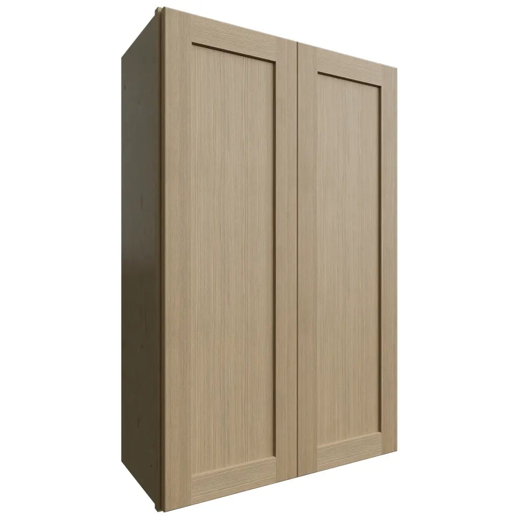 Fabuwood Allure Galaxy Desert Oak 27" W X 42" H X 12" D Double Door Wall Cabinet