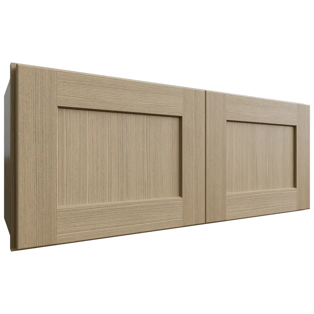 Fabuwood Allure Galaxy Desert Oak 30" W X 12" H X 12" D Double Door Wall Cabinet
