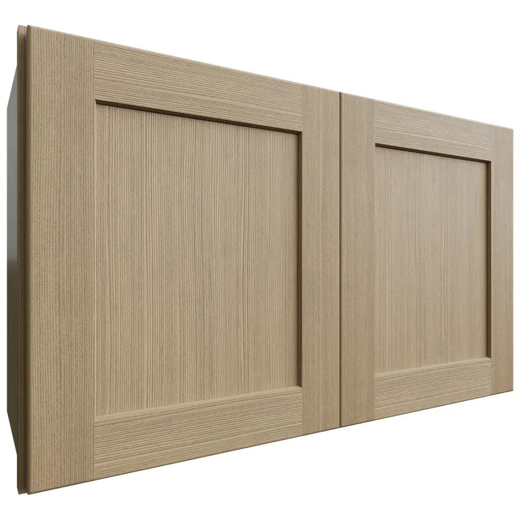 Fabuwood Allure Galaxy Desert Oak 30" W X 18" H X 12" D Double Door Wall Cabinet