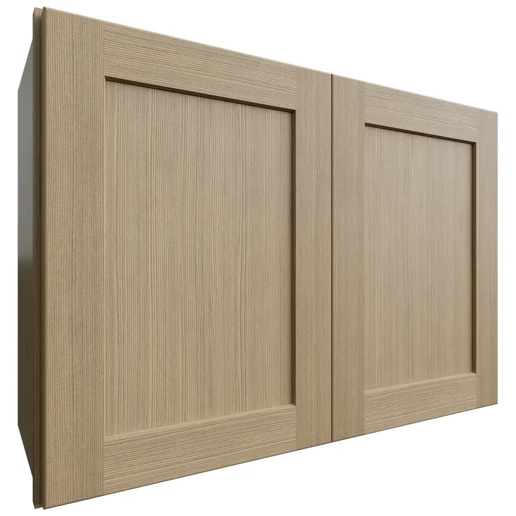 Fabuwood Allure Galaxy Desert Oak 30" W X 21" H X 12" D Double Door Wall Cabinet