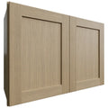 Fabuwood Allure Galaxy Desert Oak 30" W X 21" H X 12" D Double Door Wall Cabinet