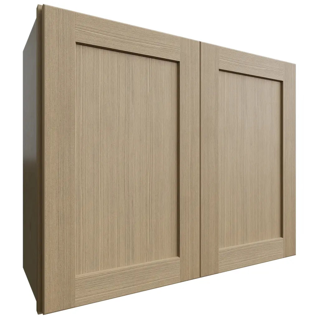 Fabuwood Allure Galaxy Desert Oak 30" W X 24" H X 12" D Double Door Wall Cabinet