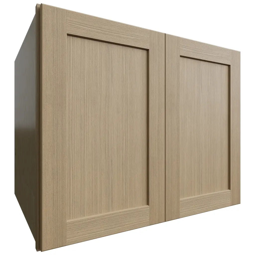 Fabuwood Allure Galaxy Desert Oak 30" W X 24" H X 24" D Double Door Wall Cabinet