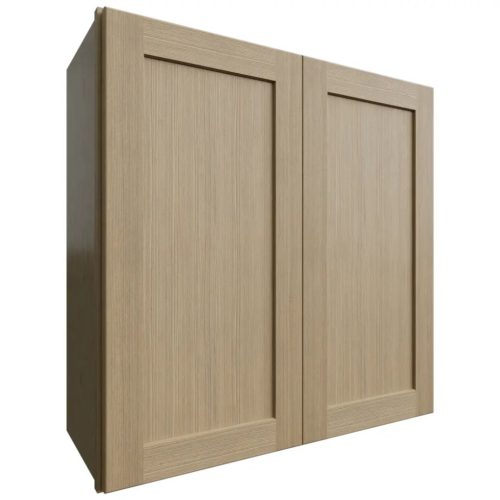 Fabuwood Allure Galaxy Desert Oak 30" W X 30" H X 12" D Double Door Wall Cabinet